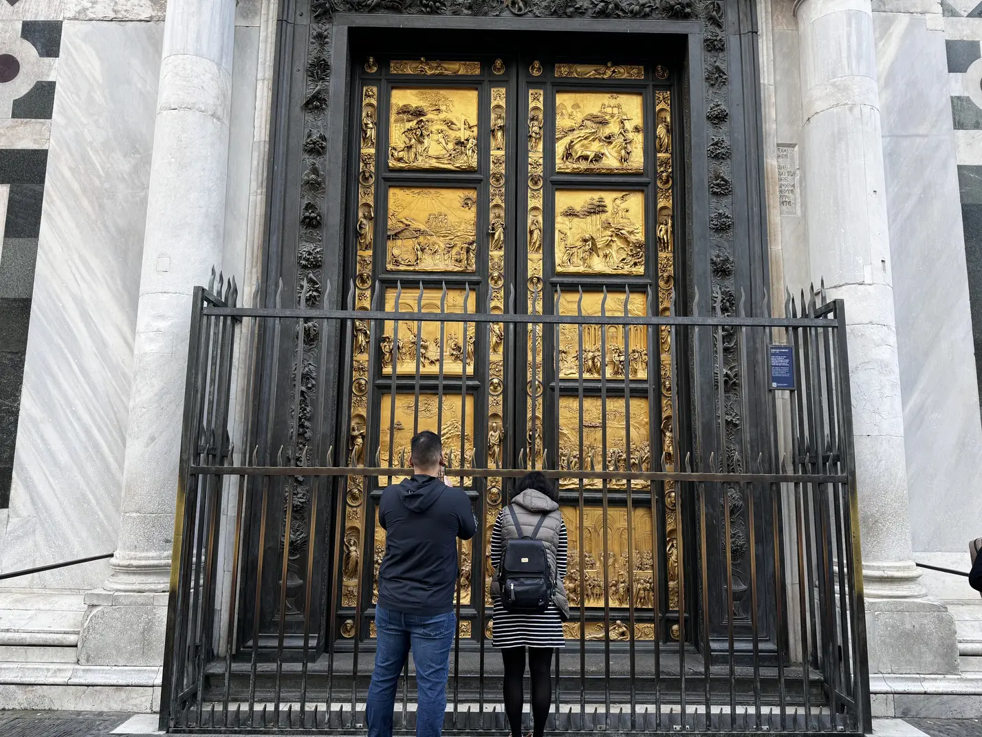 Florence Walking Tour - Baptistery Gates